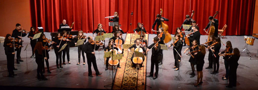 Imatges de l’orquestra Adagio a l’auditori Vicent&nbsp;Tortosa
