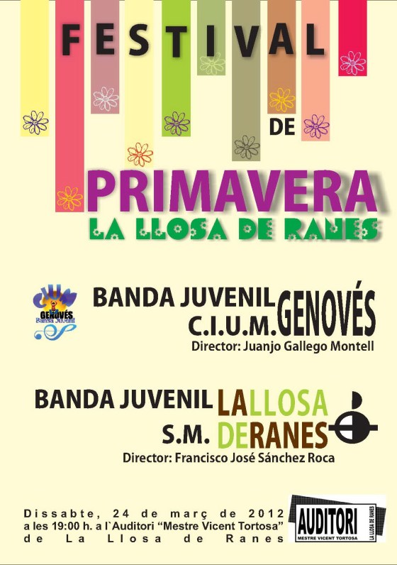 CARTELL DEL FESTIVAL DE PRIMA..