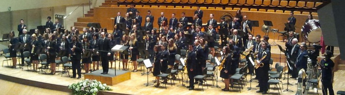 Actuació de la CIUM de Genovés al Certamen de la Diputació de&nbsp;València