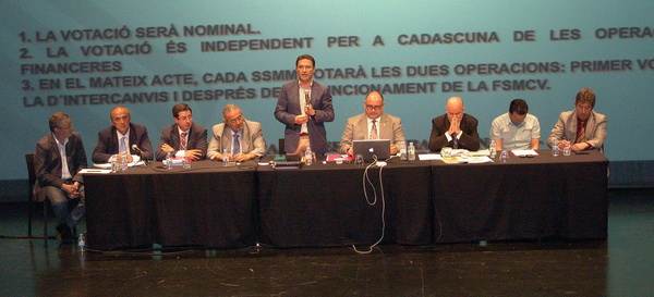 La FSMCV obté el suport de l’assemblea general extraordinària (74%) per tramitar un crèdit que done continuïtat al seu projecte davant els impagaments del&nbsp;Consell