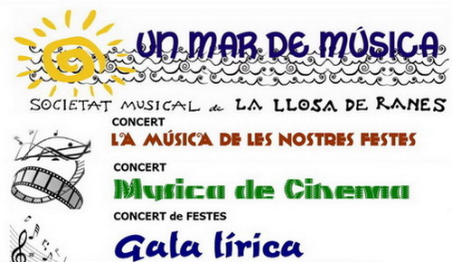 Aquest estiu…un mar de música a la nostra&nbsp;Societat