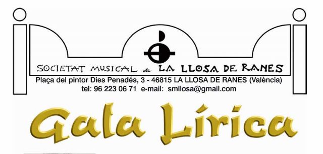 Programa de la Gala Lírica «Concert de Festes&nbsp;2012»