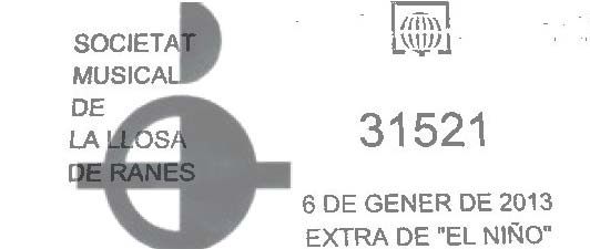 La Societat Musical pagarà i canviarà la loteria de «El niño» la propera setmana al&nbsp;Musical