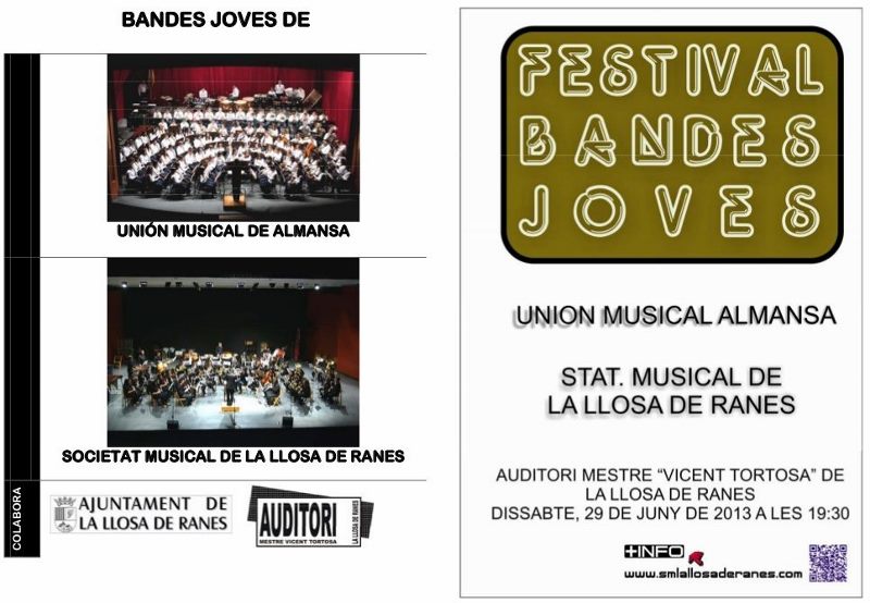 Imatges del Festival de Bandes Joves celebrat el 29 de juny a l’Auditori