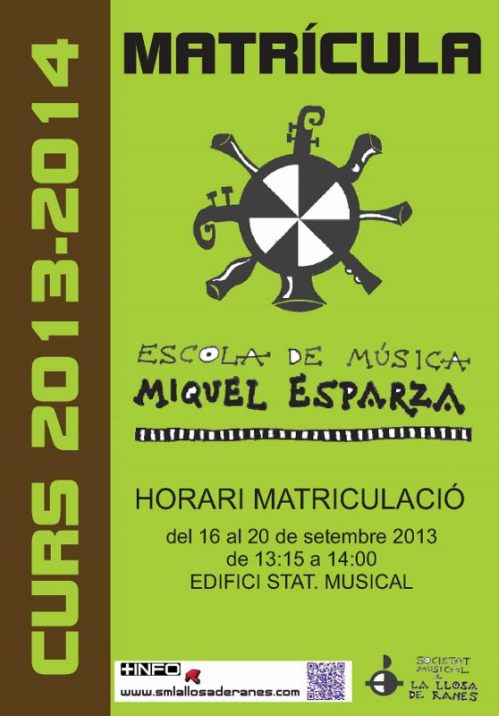 cartell matricula 2013-14