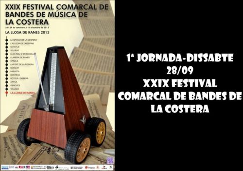 1ª Jornada-dissabte 28-09 -XXIX FESTIVAL COMARCAL DE BANDES DE LA COSTERA (800x566)