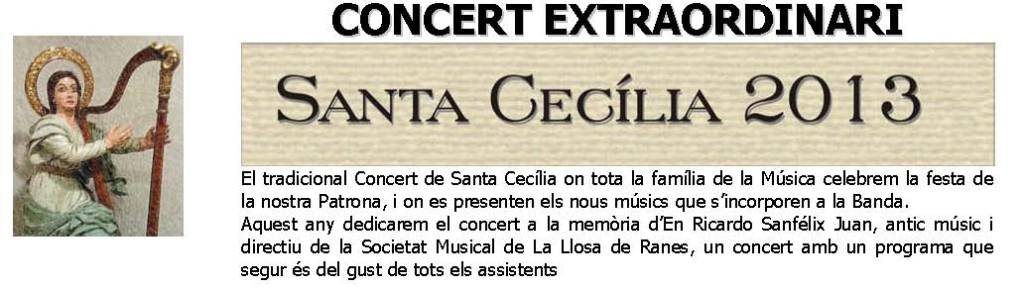 Audios del concert de santa Cecilia&nbsp;2013