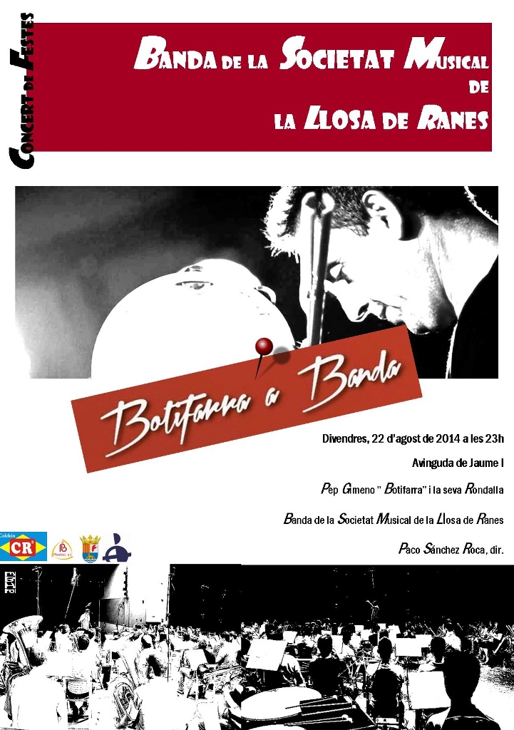 cartell concert festes