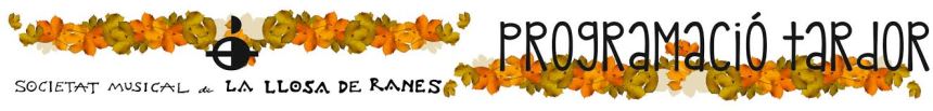 membrete programació de tardor