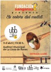 CARTELL CONCERT BRASS BAND 9 ABRIL 2016