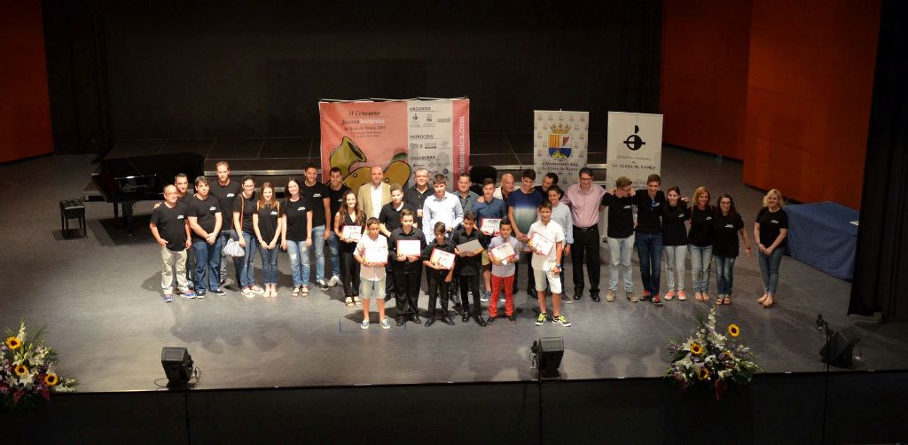 IMATGES DE LA FINAL DEL “II CONCURS JOVES INTÈRPRETS” EN LES ESPECIALITATS DE VENT&nbsp;METALL