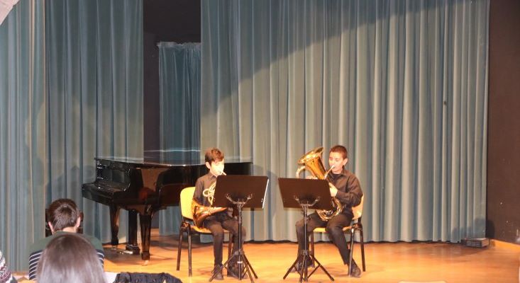 Javier Montell i Joan Gallego van participar en el XXI Concurs de Música de Cambra IES Ximén d’Urrea de&nbsp;l’Alcora