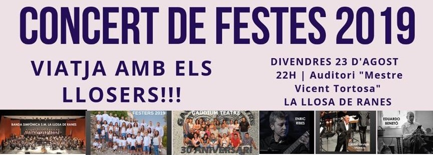 “Viatja amb els llosers” concert de festes&nbsp;2019